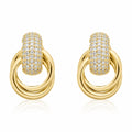 Entwined Drop Earrings · Gold by Amanelle