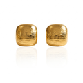 Alma Textured Square Studs