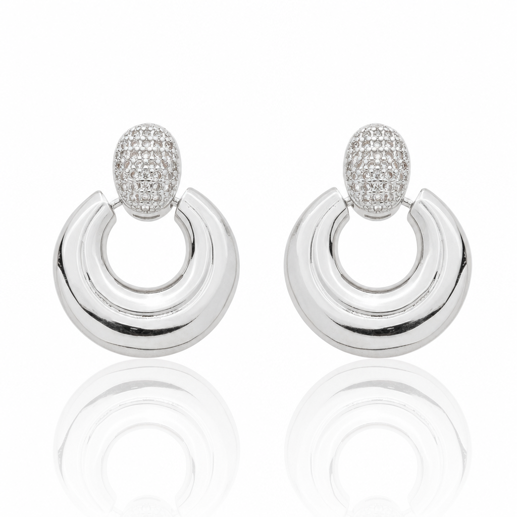 Orbit Drop Earrings by Amanelle