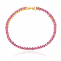 Rubellite Riviera Bracelet by Amanelle