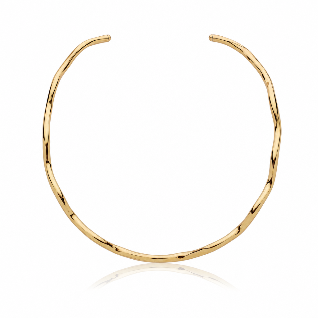 Ripple Collar · Gold by Amanelle