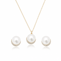 Crescent Pearl Set by Amanelle