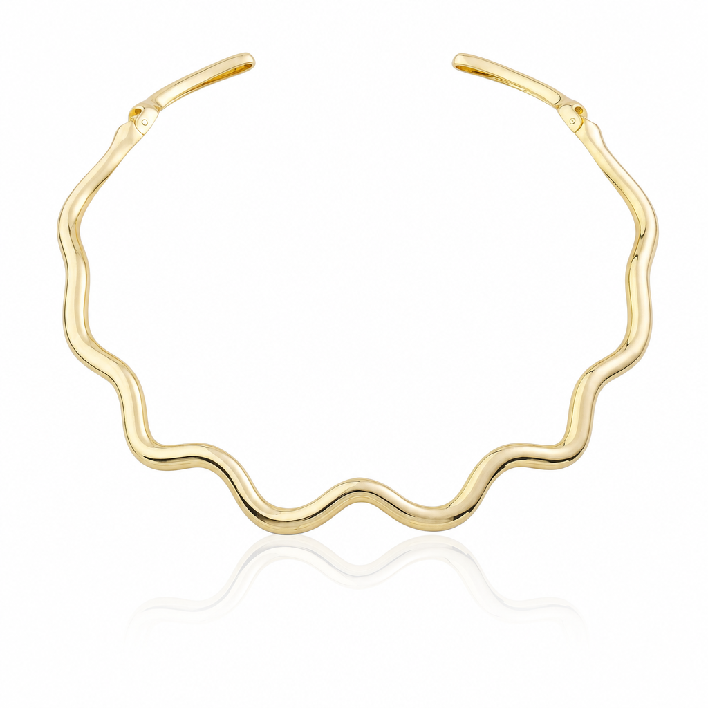 Wave Collar by Amanelle