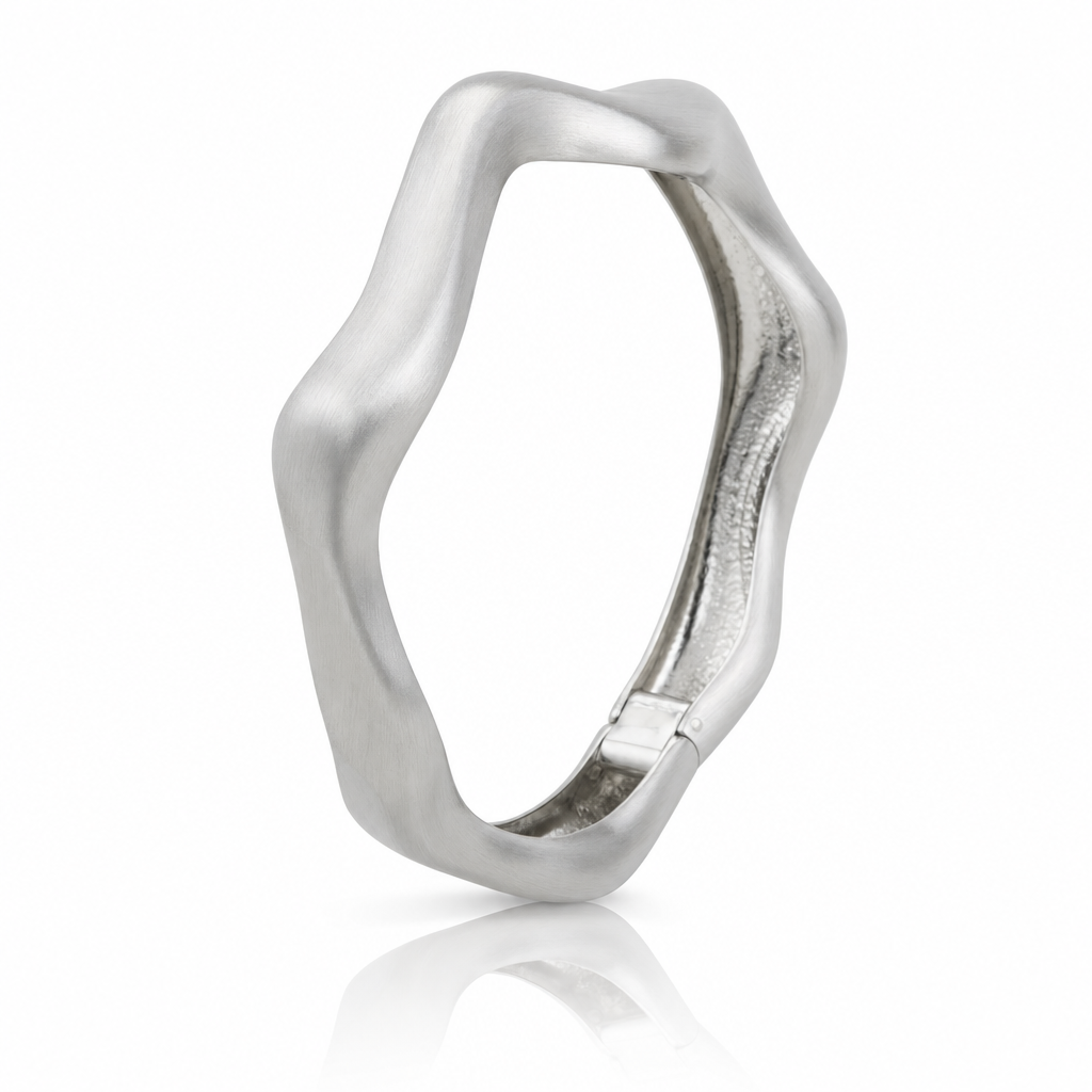 Satin Swell Bangle by Amanelle