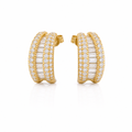 Baguette Hoops by Amanelle