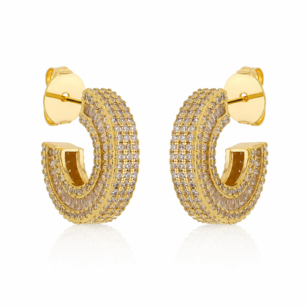 Radiance Hoops by Amanelle